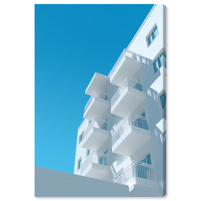 Modular White I Print by Oliver Gal