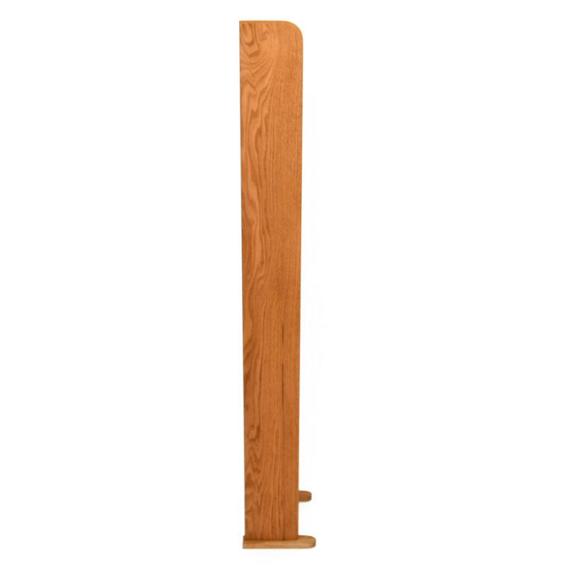 Dowel-Style Wooden CD Rack - 04 Series, Natural, 66.5" H x 12.5" W x 7.25" D