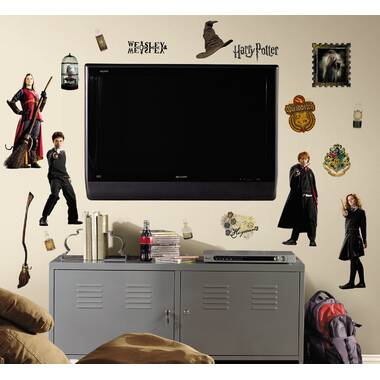 Paladone Harry Potter Wall Decals, Set of 20 Removable and Multicolor