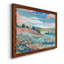 Vue pastorale - Ensemble de 2 peintures sur toile encadrées-716419608-716419613