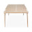 Malibu Crest Extendable Solid Wood Base Dining Table