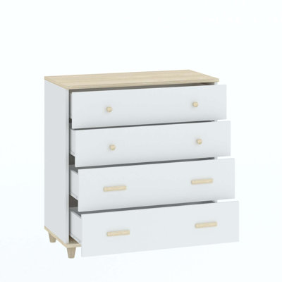 Lamori 4 Drawer 80Cm W Tallboy