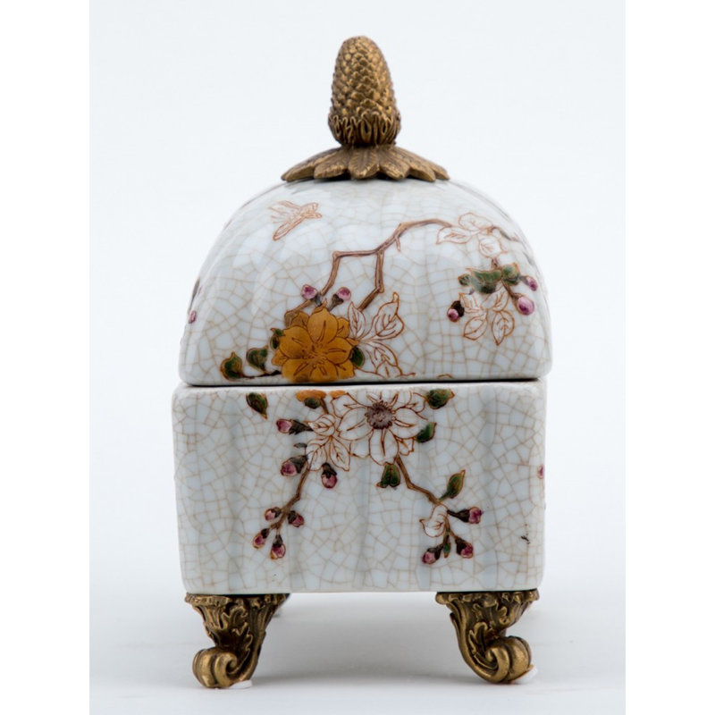 Ormolu Handmade Ceramic Decorative Box