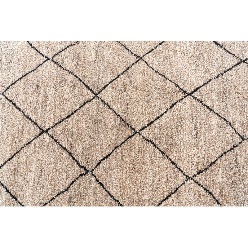 Tapis brun clair Oavia