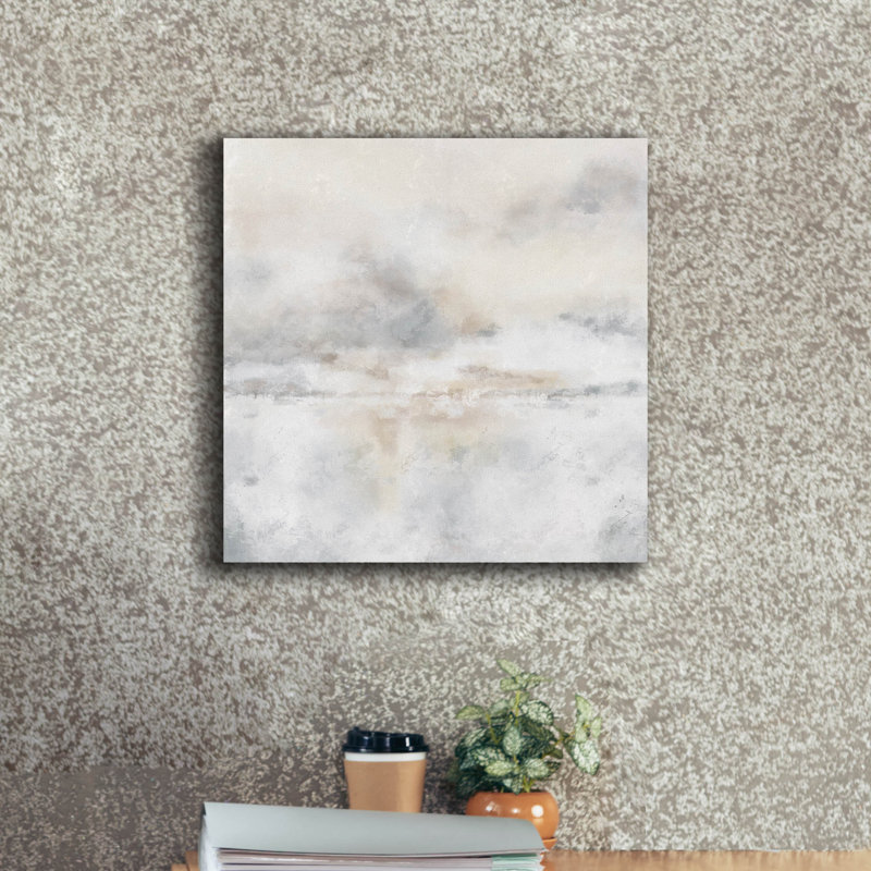 «Seaside View» par Ashley Bradley, art mural sur toile, H 18 po x l 18 po x P 0,75 po