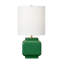 Lampe de table en céramique Cresthaven Rosetta-1682616095