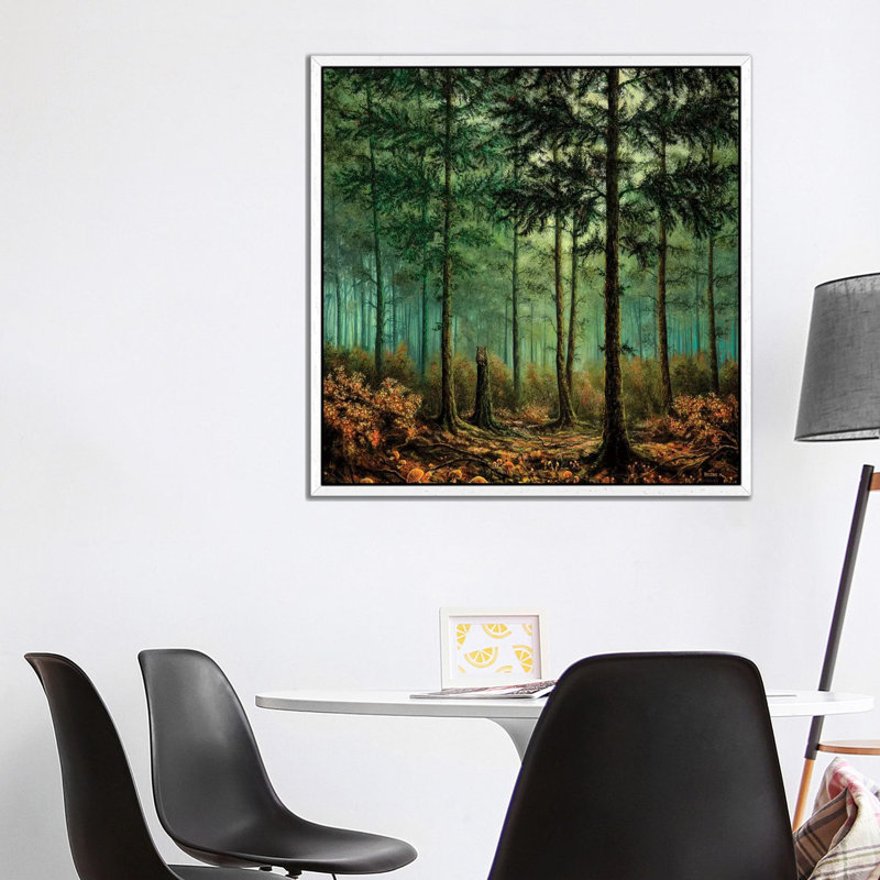 Feels Like Home by ColorByFeliks - Print on Canvas, 93.98 cm H x 93.98 cm W, White Framed