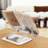 17 Storeys Book Reading Stand,360°rotating Base Book Holder For Reading Hands Free,cookbook Stand, Foldable Desktop Stand For Desk Kids,computer,textbook