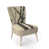 Floral Beige Polyester Blend 1 selected