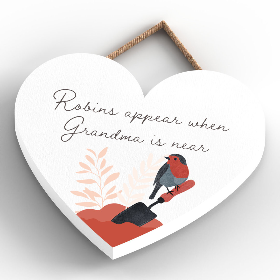 Robin Grandma Is near Wall Décor