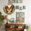 Horloge murale colorée avec design élégant et horloge murale 12 po