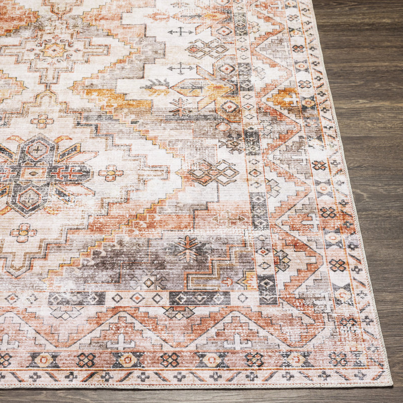 Tapis oriental rouille Inverson, Rectangle 2 pi x 3 pi