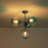 Orrhaen 4-Light Modern Sputnik Sphere Glass Bubble Chandelier-259096041-208477261