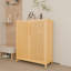 Armoire de rangement 42 pouces multi-scène à grande capacité, qui peut être utilisée comme armoire à chaussures