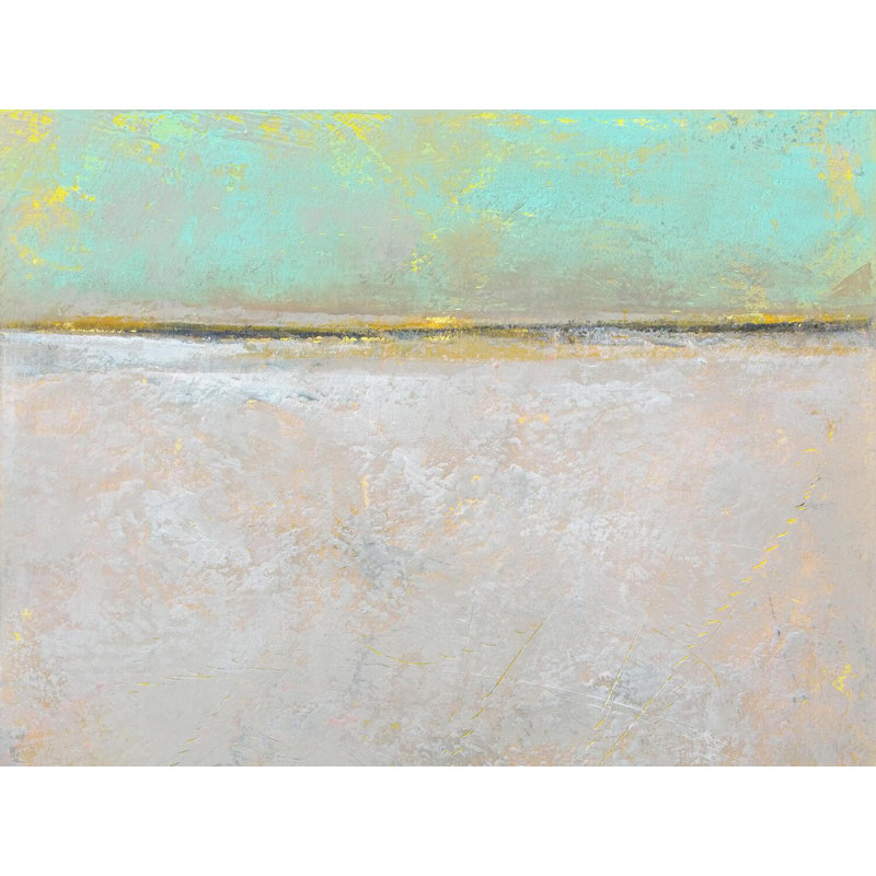 «Sunday Morning» par Victoria Primicias - peinture encadrée, Toile tendue, H 24 po x l 32 po