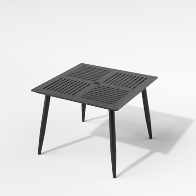 Table de salle à manger en métal