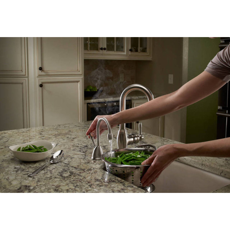 Involve Instant Hot Water Dispensers with Accessories, Satin Nickel