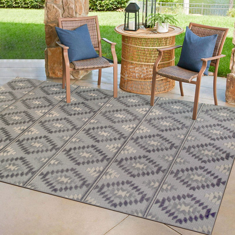 Tapis Leick Home Cirrido Southwestern, Rectangle 5 pi 3 po x 7 pi