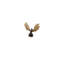 Butterfly Ginkgo 2 1/4" Length Knob