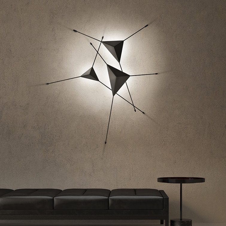 Abstract™ 3 - Light LED Flush Mounted Sconce