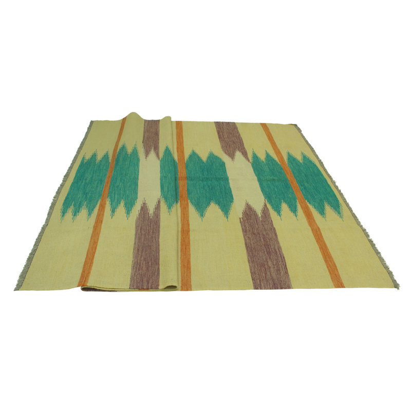 Bobbiejo Wool Geometric Indoor Rug