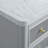 Fully Assembled 48''  Grey Freestanding Single Sink Bathroom Vanity With Solid Wood Construction And Engineered Marble Top