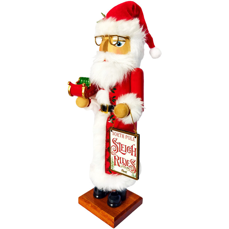 14” Sleigh Ride Nutcracker