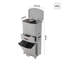 45 Litre Step-On/Hand Press Tresh Can