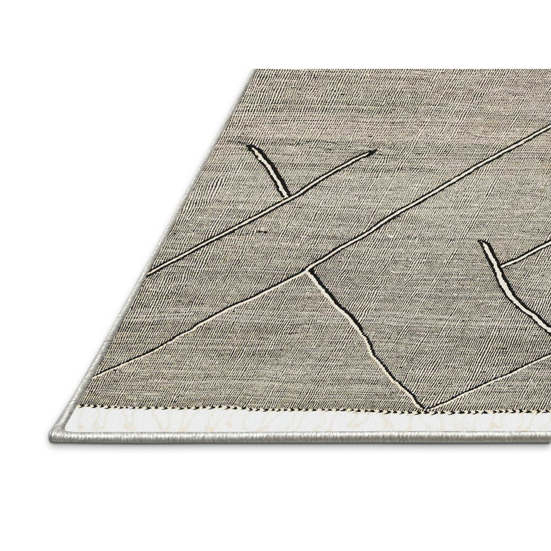 Abstract Indoor Rug, Rectangle 7' x 9'