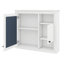 Armoire murale de salle de bain 32 "avec miroir, rangement pour pharmacie au-dessus de la toilette avec 3 tablettes réglables et porte miroir
