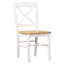 Chaise d'appoint à dossier en croix Castellon-1649172166