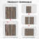 6 PCS (94.5" x 7.9" Each) 3D Acoustic Slat Wall Panels, Wall and ceiling decorative panels(Set of 6/31.1sq. ft)