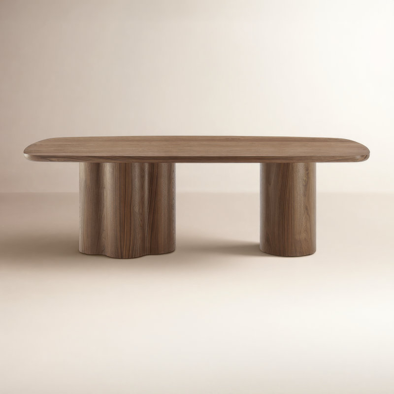 Table rectangulaire Tommi, Noyer