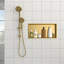 Niche de douche en acier inoxydable