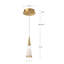 Malabar 1 - Light LED Pendant-64113696