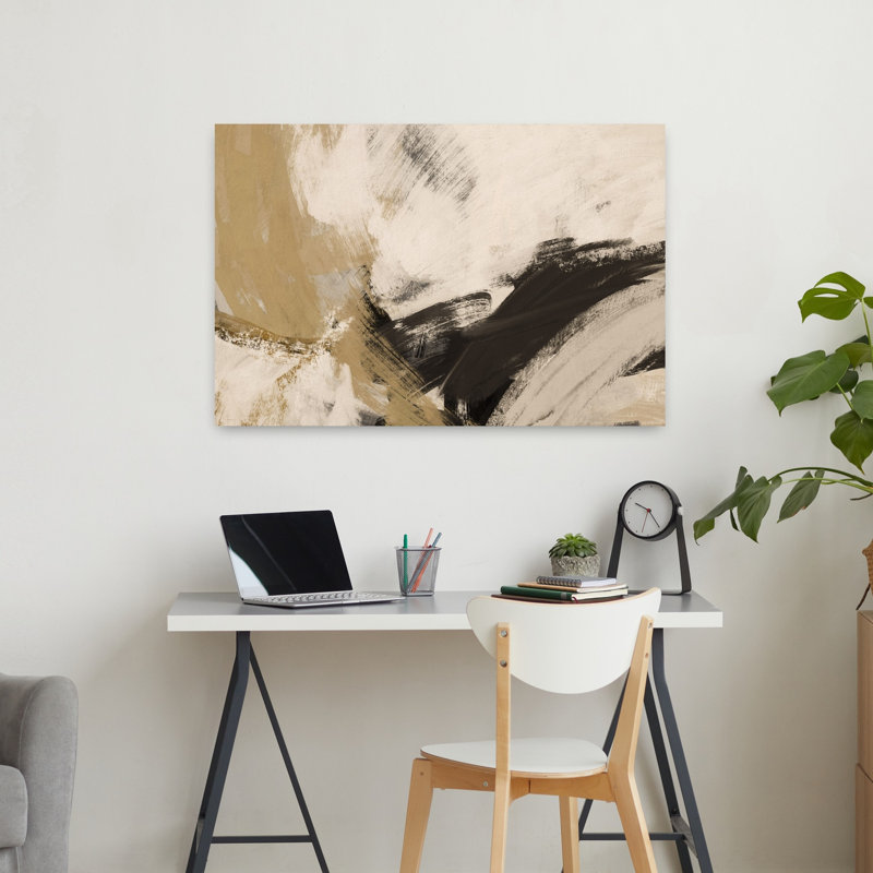 Art contemporain contemporain abstrait, H 24 po x l 36 po