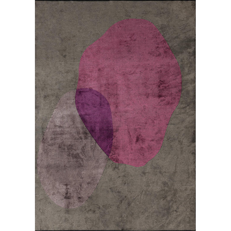 Cercle oblong organique postmoderne, Rectangle 6 pi 7 po x 8 pi 3 po