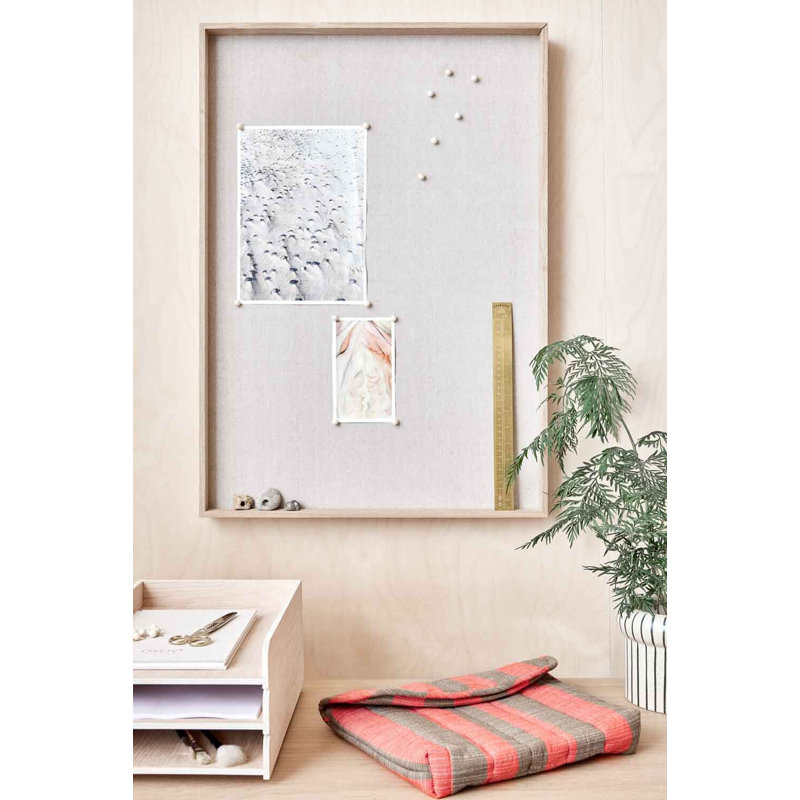 Letter Wood Paper Organizer