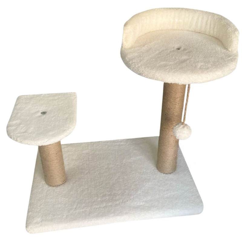 Grattoir pour chat, Blanc