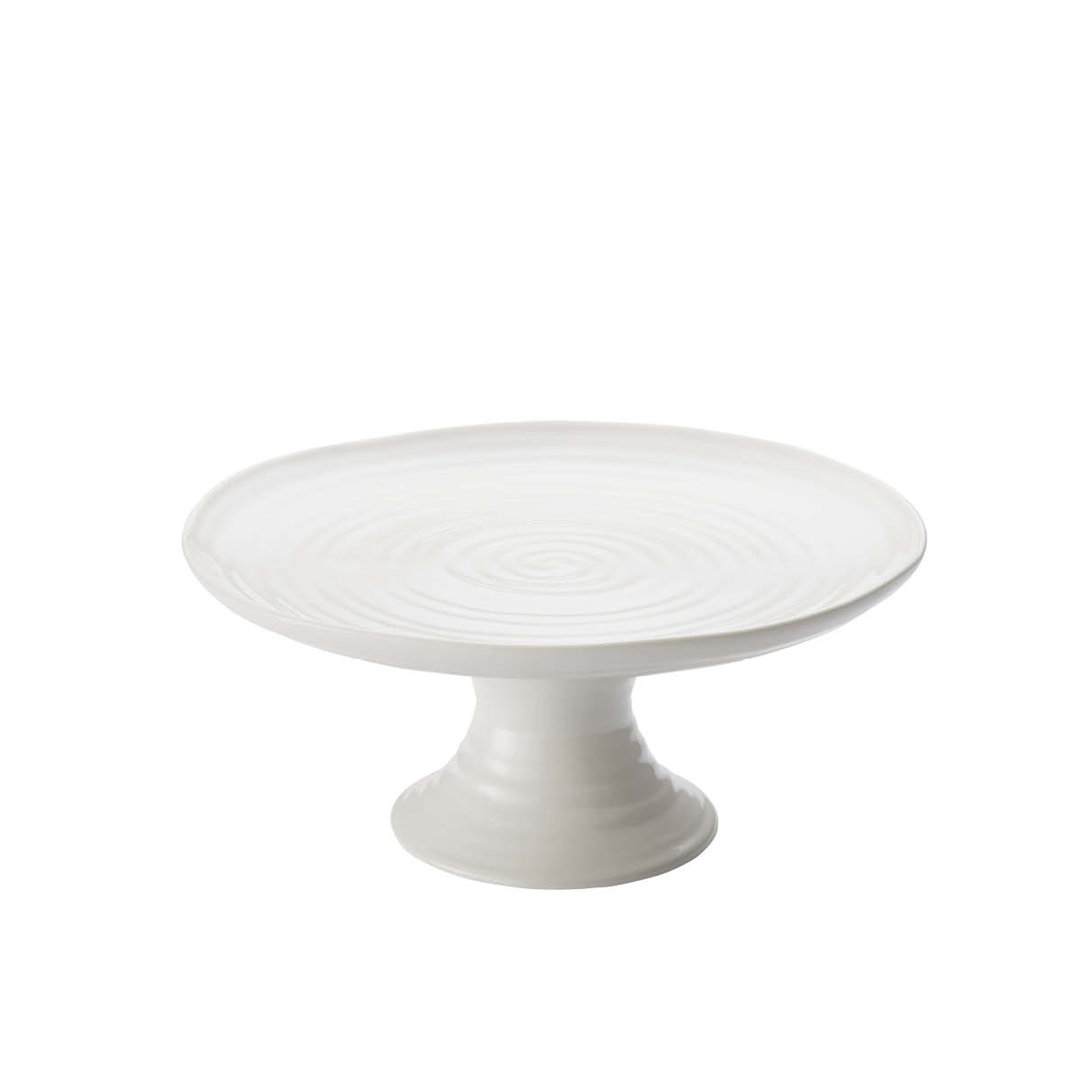 Portmeirion Sophie Conran White Mini Cake Stand 6.5" Portmeirion