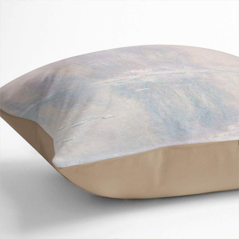 Square Cushion, 55cm H x 55cm W x 20cm D, Stone