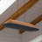 43" LED Linear Pendant - Brown - Black Shade-2066989354
