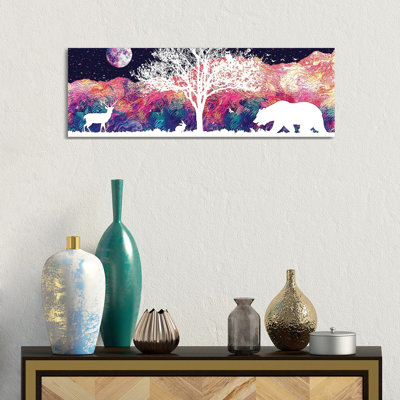 Tree Of Life by Gab Fernando - Wrapped Canvas Panoramic Print
