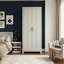 Limestone Kids Midsleeper With Wardrobe Bedroom Set-127271721
