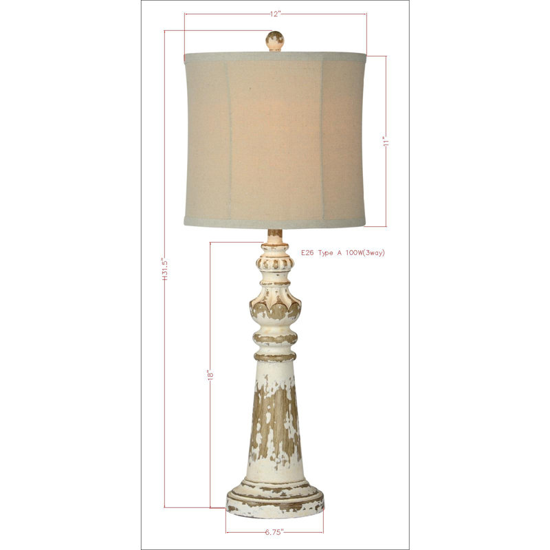 Ensemble de lampes de table 31,5 po Schroder