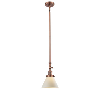 Luminaire suspendu conique à 1 lumière Harbert