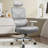 Comfy Breathable Ergonomic Task Chair with Headrest-1261404757-1335067269