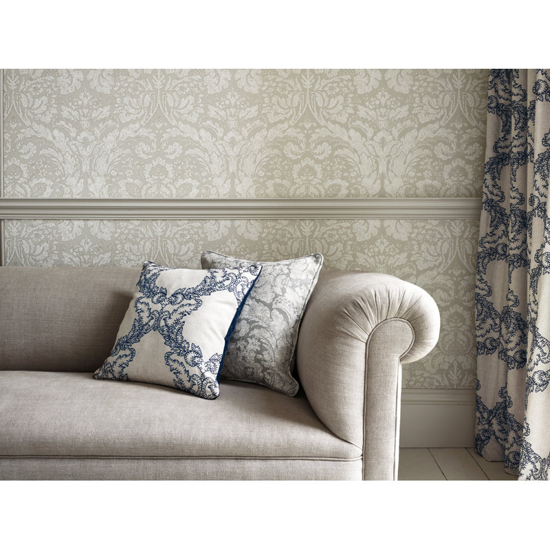 Courtney 10.05m x 52cm Matte Wallpaper Roll, Blue