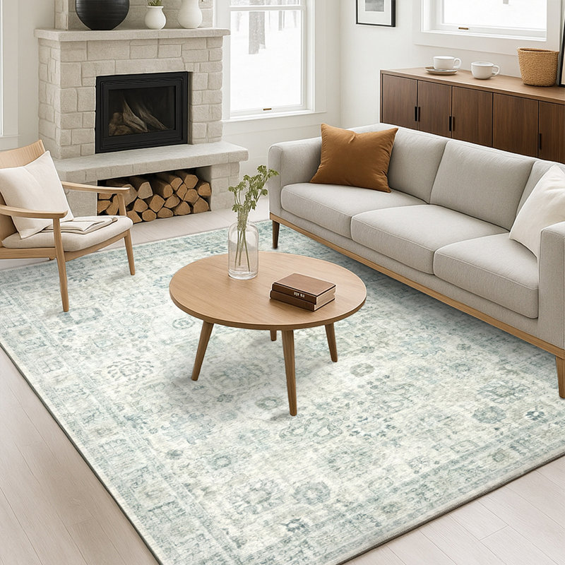 Vintage Look Area Rug, Rectangle 160 x 230 cm