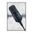 Soft Plush Snediker Streamer Setup Mic Modern Geometric Area Rug in Blue – Black Binding-682204410
